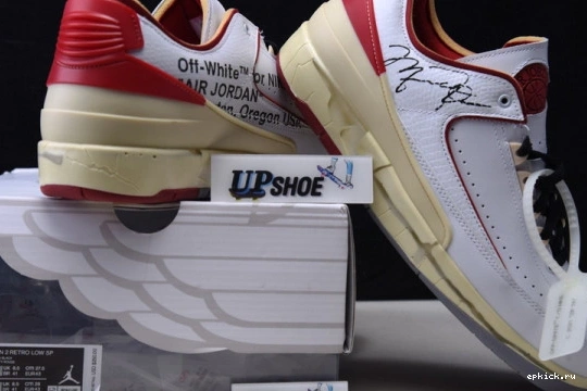 Cheap EP White Retro DJ4375-106 O-W SP DJ4375-106 Jordan Red 2 Low Air 0405